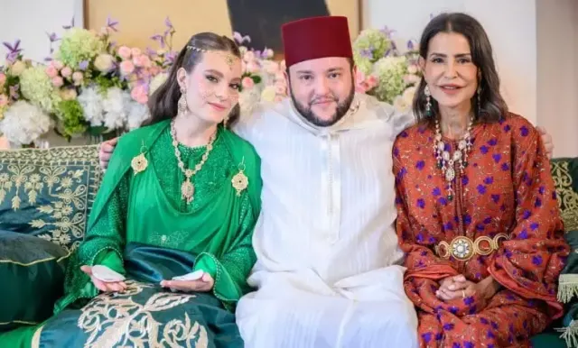 بمباركة من الملك محمد السادس.. عقد قران مولاي إدريس الفيلالي نجل الأميرة للا مريم بالشابة المصونة أحلام أومحا